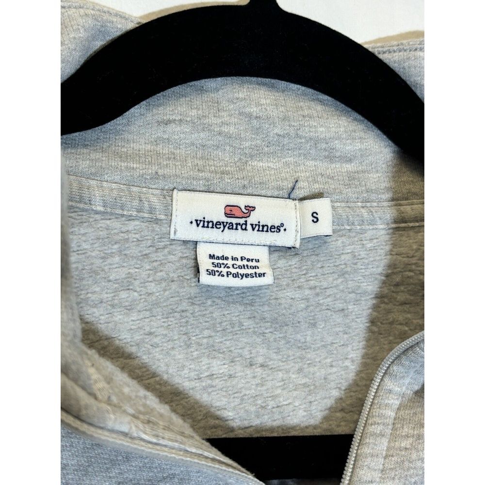 Vineyard Vines Womens S Quarter Zip Shep Shirt Pullover EUC W18 - Picture 3 of 5